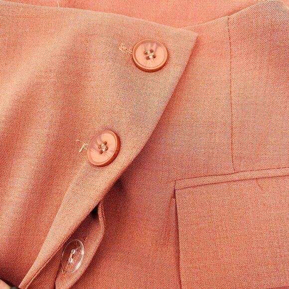 NWT WeWoreWhat Blazer Skirt Women's Size L Clay Wrap Mini - Picture 4 of 15